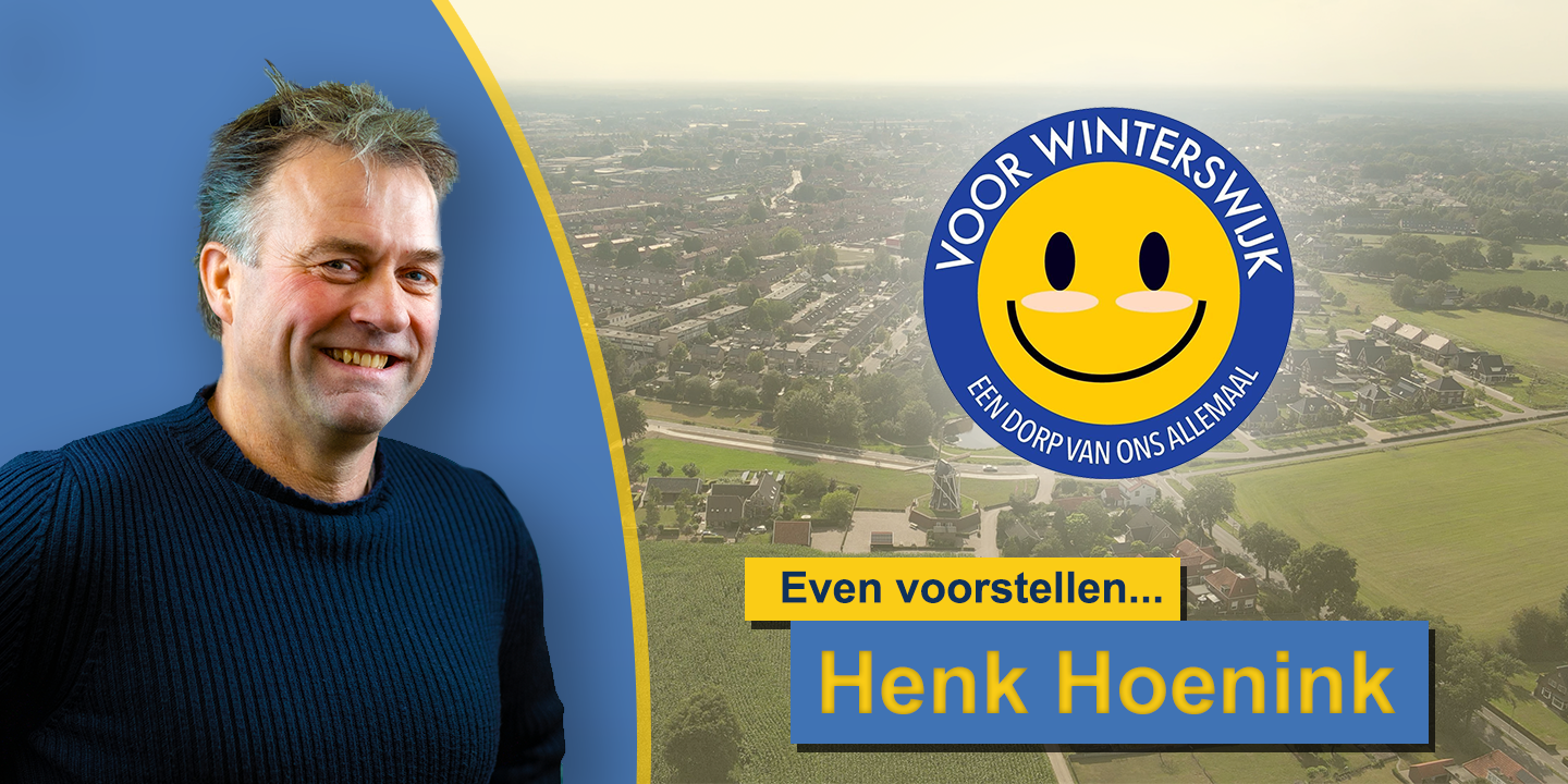 Even voorstellen: Henk Hoenink